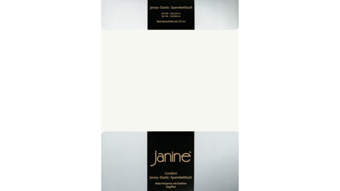 Spannbettlaken Janine® aus Stoff in Ecru Janine® Spannbettlaken Ecru - ca. 150 x 200 cm