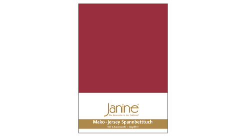 Spannbettlaken Janine® aus Stoff in Graphit Janine® Spannbettlaken Granat - ca. 200 x 200 cm