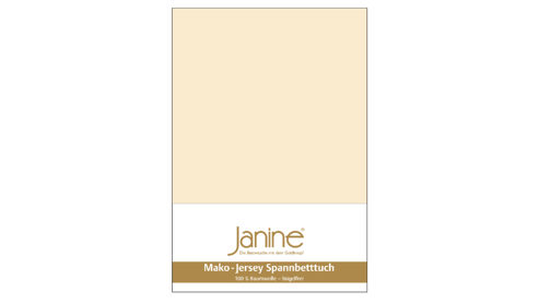 Spannbettlaken Janine® aus Stoff in Offwhite Janine® Spannbettlaken Leinen - ca. 100 x 200 cm