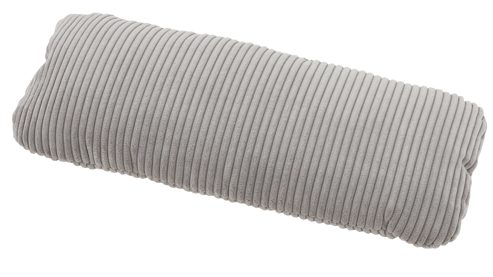 Einzelkissen Megapol aus Stoff in Grau Polsterprogramm VS-MP1028 - Nierenkissen grauer Cord - ca. 58 x 25 cm