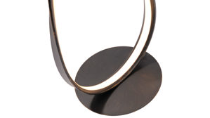 Stehleuchte Paul neuhaus aus Metall in Metallfarben Paul Neuhaus LED-Stehleuchte Linda rostfarbenes Metall – Höhe ca. 140 cm