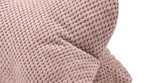 Einzelkissen Gözze aus Stoff in Rosa Ambiente Trendlife by GÖZZE Lesekissen Sven Altrosa - ca. 40 x 25 cm