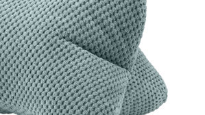 Einzelkissen Gözze aus Stoff in Pastell Ambiente Trendlife by GÖZZE Lesekissen Sven Salbei - ca. 40 x 25 cm