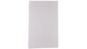 Duschhandtuch Interliving aus Naturfaser in Weiß Interliving Handtuch Serie 9108 - Duschtuch weiße Baumwolle  - ca. 100 x 150 cm