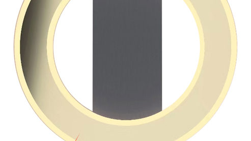 Deckenleuchte Globo lighting aus Metall in Anthrazit GLOBO Deckenleuchte Jayden Anthrazit & Opal – ca. 44 x 29 cm