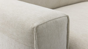 2,5-Sitzer Roomio® aus Stoff in Weiß Roomio® No. 4100 - 2,5-Sitzer champagnerfarbener Bezug Cosmopolitan - Länge ca. 204 cm