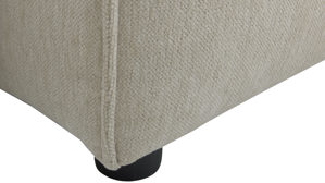 Bigsofa Roomio® aus Stoff in Weiß Roomio® No. 4100 - Bigsofa champagnerfarbener Bezug Cosmopolitan - Länge ca. 246 cm