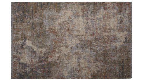 Webteppich Roomio® aus Kunstfaser in Mehrfarbig Roomio® Teppich No. 8303 mehrfarbig gemustert - ca. 133 x 190 cm