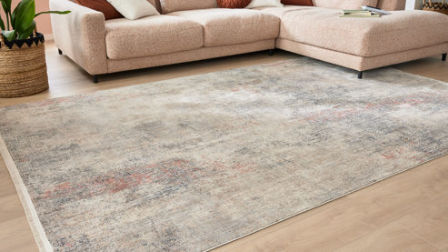 Webteppich Roomio® aus Kunstfaser in Mehrfarbig Roomio® Teppich No. 8303 mehrfarbig gemustert - ca. 160 x 230 cm