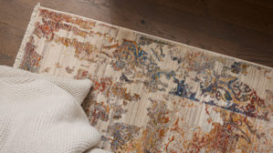 Webteppich Roomio® aus Kunstfaser in Beige Roomio® Teppich No. 8305 sandfarben gemustert - ca. 160 x 235 cm