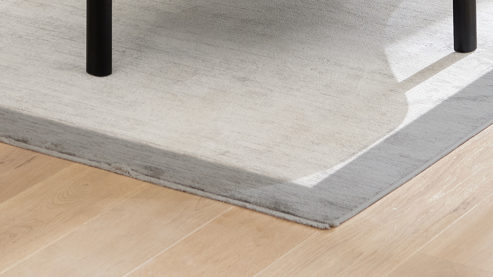 Webteppich Roomio® aus Kunstfaser in Grau Roomio® Teppich No. 8306 Grautöne - ca. 200 x 285 cm