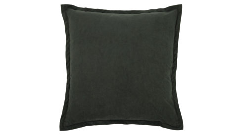 Kissenbezug /-hülle Roomio® aus Stoff in Dunkelgrün Roomio® Kissenhülle No. 9401 khakifarbener Samt - ca. 60 x 60 cm