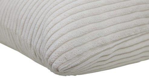 Kissenbezug /-hülle Roomio® aus Stoff in Beige Roomio® Kissenhülle No. 9403 beiger Breitcord - ca. 45 x 45 cm