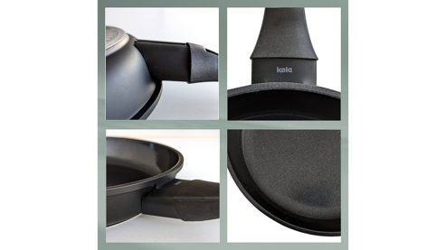 Bratpfanne Kela | keck & lang aus Metall in Schwarz Bratpfanne Atura Schwarz - Durchmesser ca. 32 cm