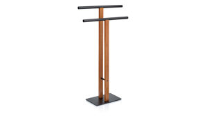 Handtuchhalter Kela | keck & lang aus Metall in Schwarz kela Handtuchhalter Amir Schwarz - ca. 50 x 93 cm