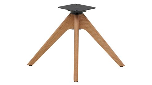 Polsterstuhl Interliving aus Stoff in Weiß Interliving Esszimmer Serie 5102 – Armlehnstuhl mit Drehfunktion Eiche bianco & leinenfarbener Jacquard Lodge L07