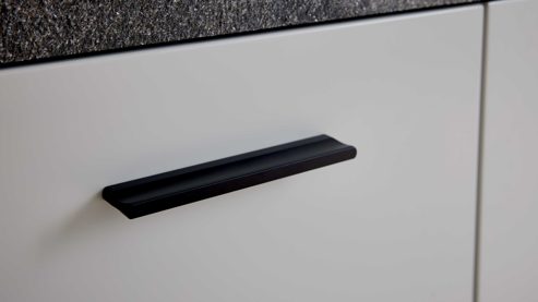 Garderoben-Set Interliving aus Holz in Weiß Interliving Garderoben Serie 6013 - Set 80 Sahara Creme & Granitfurnier - vierteilig