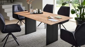 Esstisch Interliving aus Holz in Holzfarben Interliving Wohnzimmer Serie 2033 - Esstisch Asteiche - ca. 180 x 95 cm