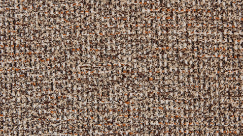 Polsterstuhl Venjakob aus Stoff in Braun VENJAKOB Armlehnenstuhl Eden fangofarbener Velour Dubai & brauner Webstoff Hamburg, matt anthrazitfarbenes Metall