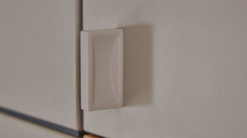 Vitrine Venjakob aus Kunststoff in Grau VENJAKOB Andiamo 3.0 Vitrine Steingrau & Wildeiche - Rechtsanschlag, ca. 100 x 208 cm