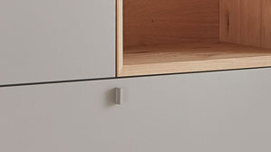 Sideboard Venjakob aus Kunststoff in Grau VENJAKOB Andiamo 3.0 Sideboard Steingrau & Wildeiche - ca. 180 x 106 cm