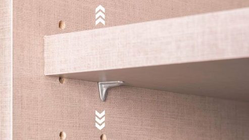 Kleiderschrank Rauch aus Holz in Weiß rauch BLUE Neo - Schwebetürenschrank Champagner & Grau Metallic - zwei Türen, Breite ca. 175 cm