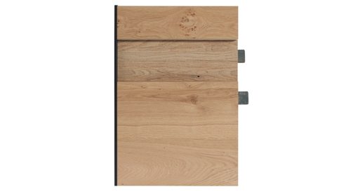 Komplettzimmer Interliving aus Holz in Holzfarben Interliving Schlafzimmer Serie 1024 – Komplettzimmer Design 24, vierteilig - Balkeneiche